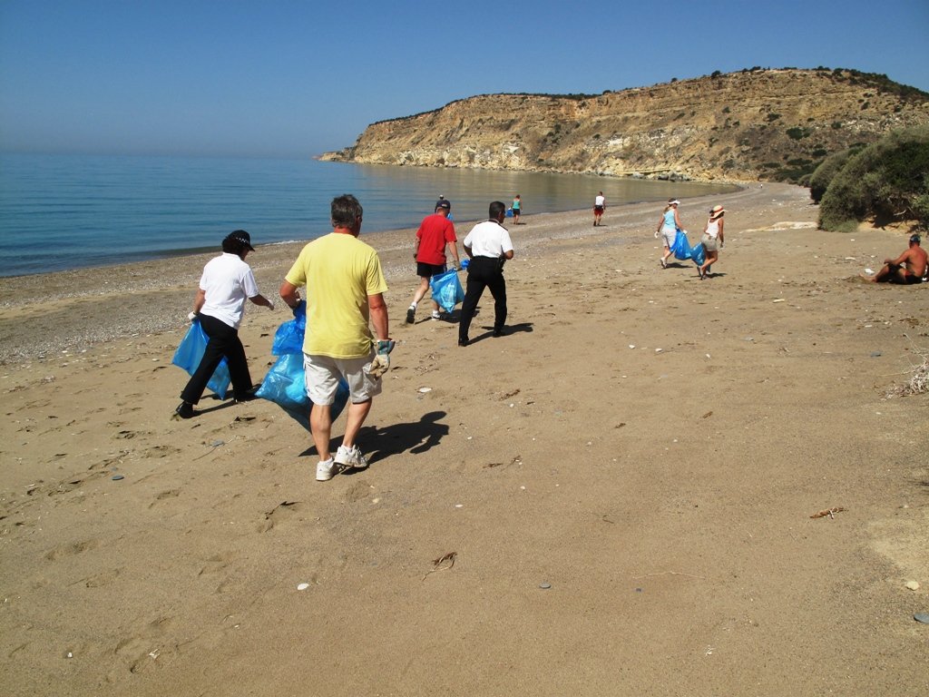 clean beach